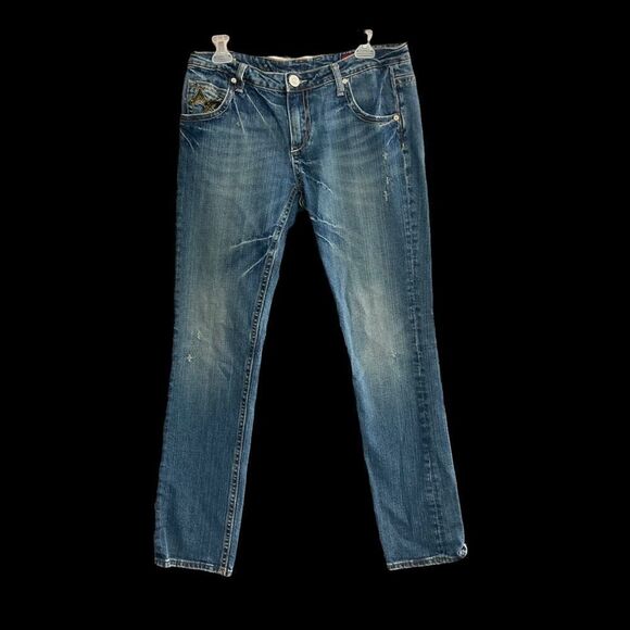 VIGOSS Jeans Women’s Distressed Jeans , Size 11 Juniors 15 - Picture 3 of 14